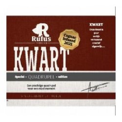 Rufus Kwart Cognac Infused 13% - Hellobier