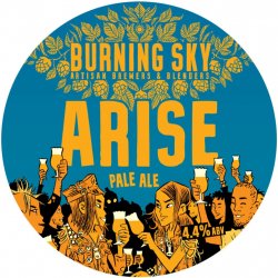 Burning Sky Arise - Pale Ale 440ml Can - Fountainhall Wines