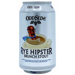 Odd Side Ales Rye Hipster Brunch Stout - ’t Biermenneke