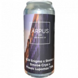 Ārpus Brewing Co. QDH Enigma x Strata x Simcoe Cryo x Mosaic Lupomax TIPA Ārpus Brewing Co. QDH Enigma x Strata x Simcoe Cryo x Mosaic Lupomax TIPA