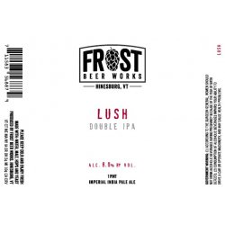 Frost Beer Works Lush Double IPA 4 pack 16 oz. - Petite Cellars