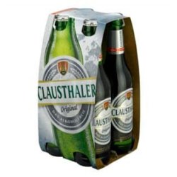 Clausthaler alkoholfreies Bier 4 x 33 cl EW Flasche - Pepillo