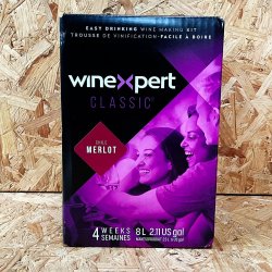 WineXpert Classic - Merlot Chilean - 30 Bottle Red Wine Kit - Brewbitz Homebrew Shop