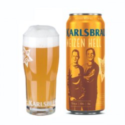 Karlsbrau Weizen Hell 5.2% – Lon 500ml – Thùng 24 Lon - BIA NHẬP ĐÀ NẴNG