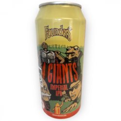 Founders, 4 Giants, IIPA,  0,473 l.  9,2% - Best Of Beers