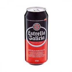 CERVEZA ESTRELLA GALICIA LATA 473 ML - Los Domínguez