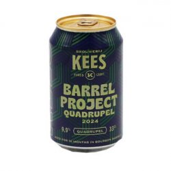 Brouwerij Kees collab Pomona Island Brew Co. - Barrel Project Quadrupel 2024 - Bierloods22