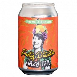 Rhyme & Reason Fruity Patootie Hazy IPA 330ml - The Beer Cellar