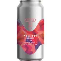 Track Realised Signs (Citra & Idaho 7) IPA   - Quality Drops Craft Beer