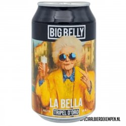 Big Belly Brewing Company LA BELLA - TRIPEL D Big Belly Brewing Company LA BELLA - TRIPEL D