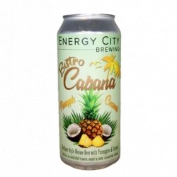 ENERGY CITY BISTRO CABANA PINEAPPLE & COCONUT - Las Cervezas de Martyn