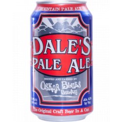 Oskar Blues Grill & Brew Dale's Pale Ale - 12oz Cans - Half Time