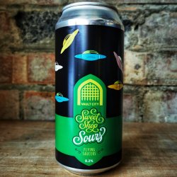 Vault City Flying Saucers Sweet Shop Sour 8.2% (440ml) - Caps and Taps