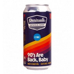 Cervecera Península 90’s Are Back Baby - Corona De Espuma