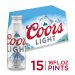 Coors Light 15 pack 16 oz. Aluminum Bottle Coors Light 15 pack 16 oz. Aluminum Bottle