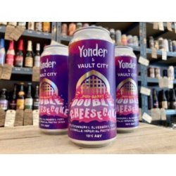 Yonder x Vault City  Yuzu-Berry Double Cheesecake Imperial Sour - Wee Beer Shop