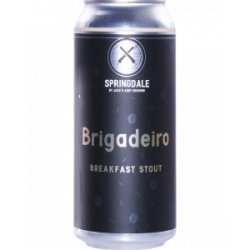 Springdale Beer Co Brigadeiro Stout - Half Time