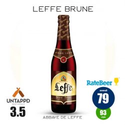 Leffe Brune 6.5alc 33cl - Dcervezas