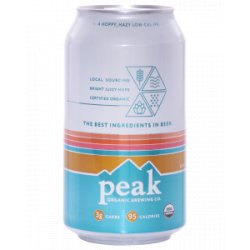 Peak Organic Brewing Co Slim Hazy - Half Time