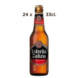 Cerveza Estrella Galicia.. Caja de 24 Tercios - Vinopremier