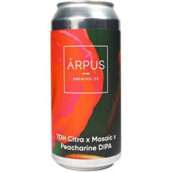 Arpus Brewing Co. Arpus TDH Citra x Mosaic x Peacharine DIPA - Drankenhandel Leiden / Speciaalbierpakket.nl