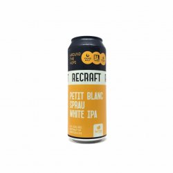 Recraft PETIT BLANC SPRAU® WHITE IPA 0,5L - Beerselection