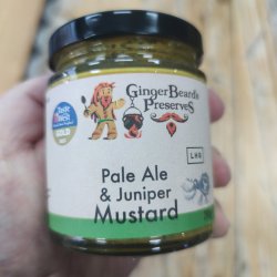 Pale Ale & Juniper Mustard - Gingerbeard (Ve) (GF) (200ml) - Pop’n’Hops