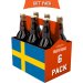 Mix 6 Pack selection of craft beer  Sweden 