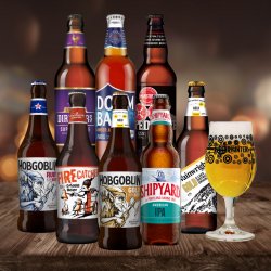 Best of British Ale Mixed Beer Selection with Glass (8 Pack) - Beerhunter