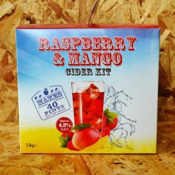 Youngs Raspberry & Mango Cider Kit - 40 Pints - Brewbitz Homebrew Shop