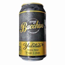 Bacchus Brewing Co. Yuletide Festive Stout
