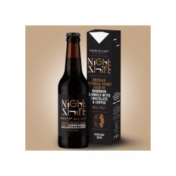 HORIZONT Brewing Night Shift Vintage 2023 - Russian Imperial Stout Aged In Bourbon Barrels With Chocolate & Coffee