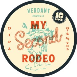 My Second Rodeo - Verdant - Candid Beer