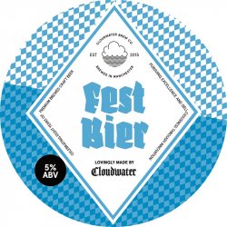 Cloudwater Brew Co. Festbier