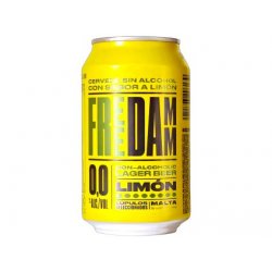 Damm - Free DAMM Limon - Non Alcoholic 0,33l can 0,0% alk. - Beer Butik