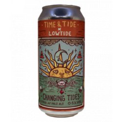 Lowtide  Changing Tides  Citrus Pale Ale - Alcoholvrij Bierhuis