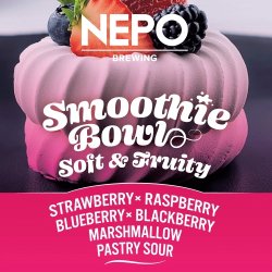 Nepomucen  Smoothie Bowl Soft & Fruity  Strawberry, Raspberry, Blueberry, Blackberry, Marshmallow - Browarium