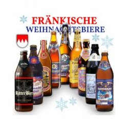 Fränkische Weihnachtsbiere - 9 Flaschen - Biershop-Franken