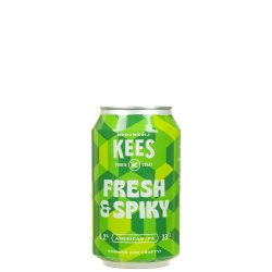 Kees Fresh & Spiky blik 33CL - Belgian Beer Heaven