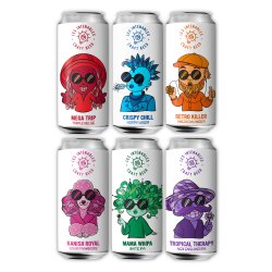 Les Intenables Mini Pack Gamme Régulière - 6x44cl - Les Intenables - Craft Beer