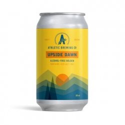 Athletic Brewing Upside Dawn Golden Ale 24x355ml - The Beer Town