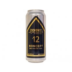 Zichovec - 12°Koncept - Brut Pastry Sour 0,5l can 6% alc. - Beer Butik