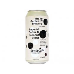 GardenB*Bop - Imperial Coffee & Coconut Stout 440ml can 7,1% alc. - Beer Butik