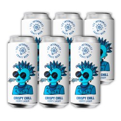 Les Intenables Pack de 6 Crispy Chill - Hoppy Lager - 6x44cl - Les Intenables - Craft Beer