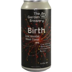 The Garden Brewery Birth - Low Alcohol West Coast IPA