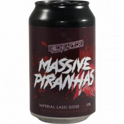 Neon Raptor Brewing Co. Massive Piranhas - Dokter Bier