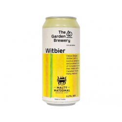 GardenMalty Nacional - 11°Witbier  440ml can 5,2% alc. - Beer Butik