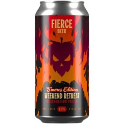 Fierce Beer - Weekend Retreat - Smores Edition - Marshmallow Porter   - Hops and Hampers