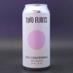 Two Flints - DDH Centennial - 6% (440ml) - Ghost Whale