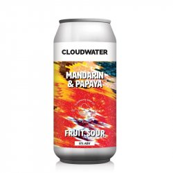 CLOUDWATER BREW CO Mandarin & Papaya Sour 8.0% - Beer Paradise